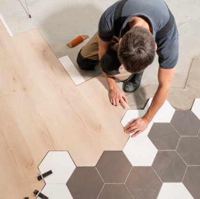 Flooring installation services in Davenport, IA
